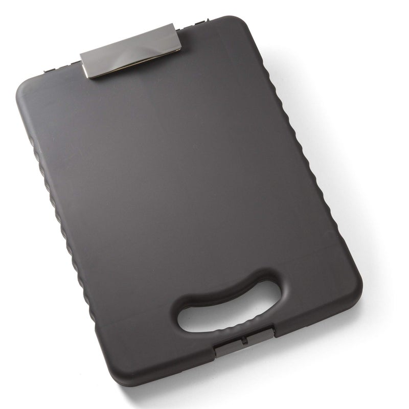 Officemate Letter/A4 Size Deluxe Tablet Clipboard Case, Charcoal (83315) - Image 5